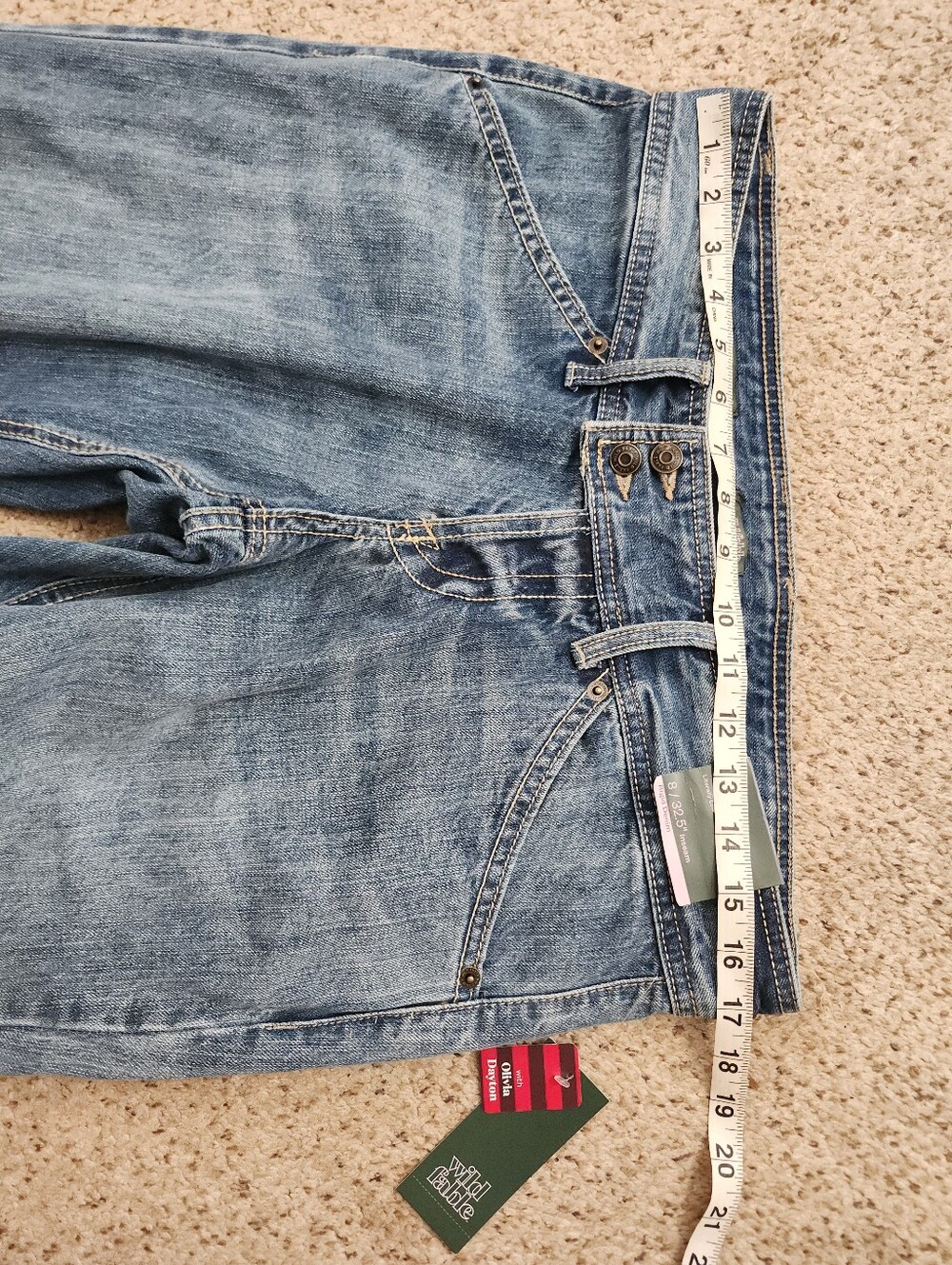 Low Rise Boot Cut Jeans - Picture 7 of 11
